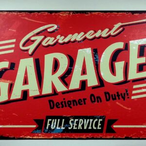 Garment Garage Sign